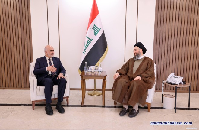 السيد الحكيم يؤكد مع النواب الكردستانيين أهمية حكومة الكفاءات وتسريع تشريع القوانين الخدمية