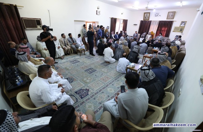 Sayyid Al-Hakeem Affirms Social and Tribal Cohesion Role to Protect Iraq