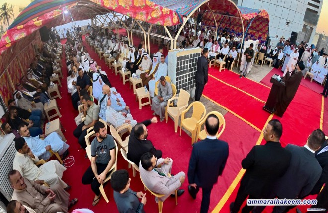 سەید حەكیم لە میوانخانەی شێخ فارس ئەلفەهداوی: ئەنبار هەموو بنەمایەكی هەیە بۆ ئەوەی ببێتە سەرچاوەیەكی ئابووری سەرەكی بۆ عیراق