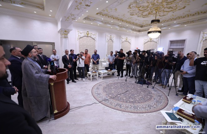 Sayyid Al-Hakeem: Diwaniyah Possesses Agricultural, Tourism, Oil, Industrial Potentials to Qualify for Inclusive Renaissance 