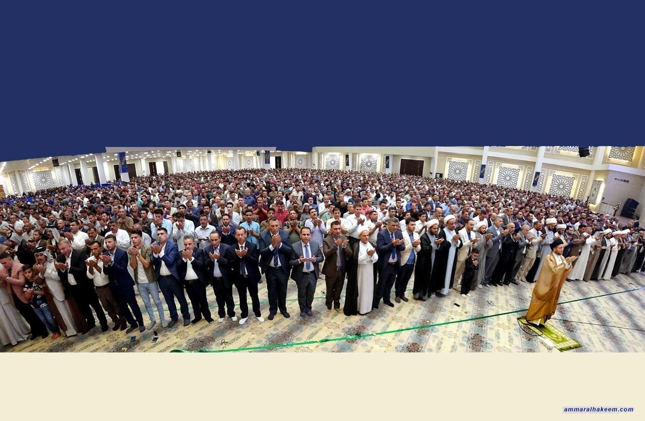 السيد عمار الحكيم : الغاء التعديل الثالث على قانون الانتخابات من قبل المحكمة الاتحادية ومطابقة ١٠٪؜ من الاصوات ومحاسبة المقصرين والمتورطين اجراءات كفيلة باقناع الجميع بصدقية الانتخابات ونتائجها