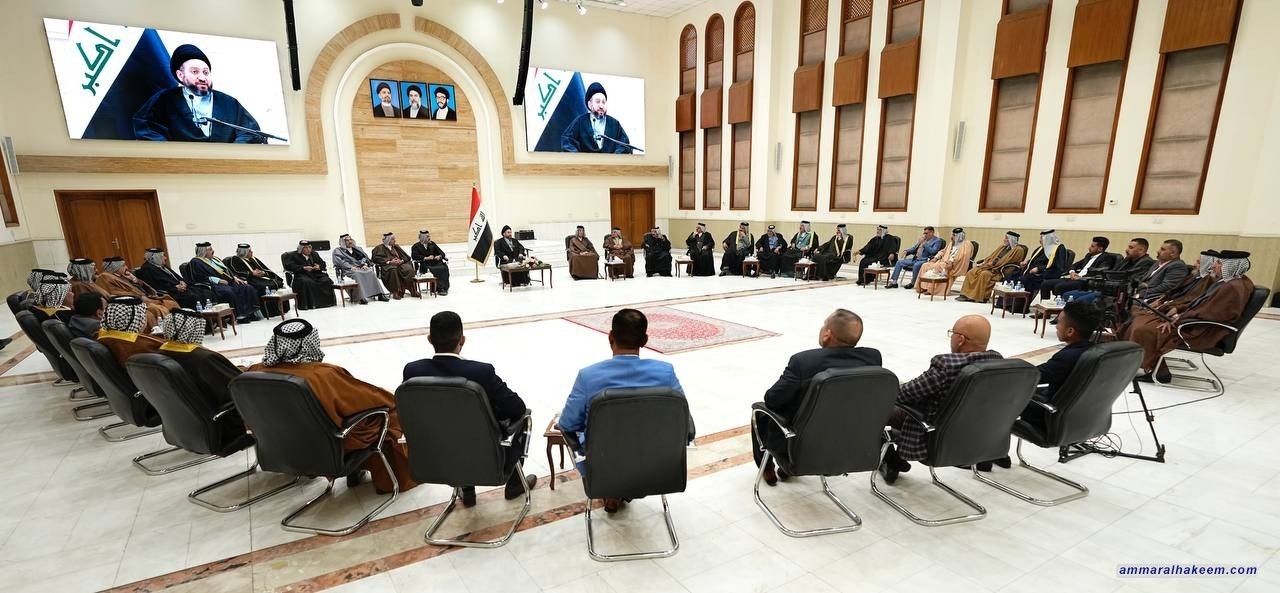 السيد الحكيم يدعو لتحويل الزراعة الى عملية منتجة ومربحة للفلاح