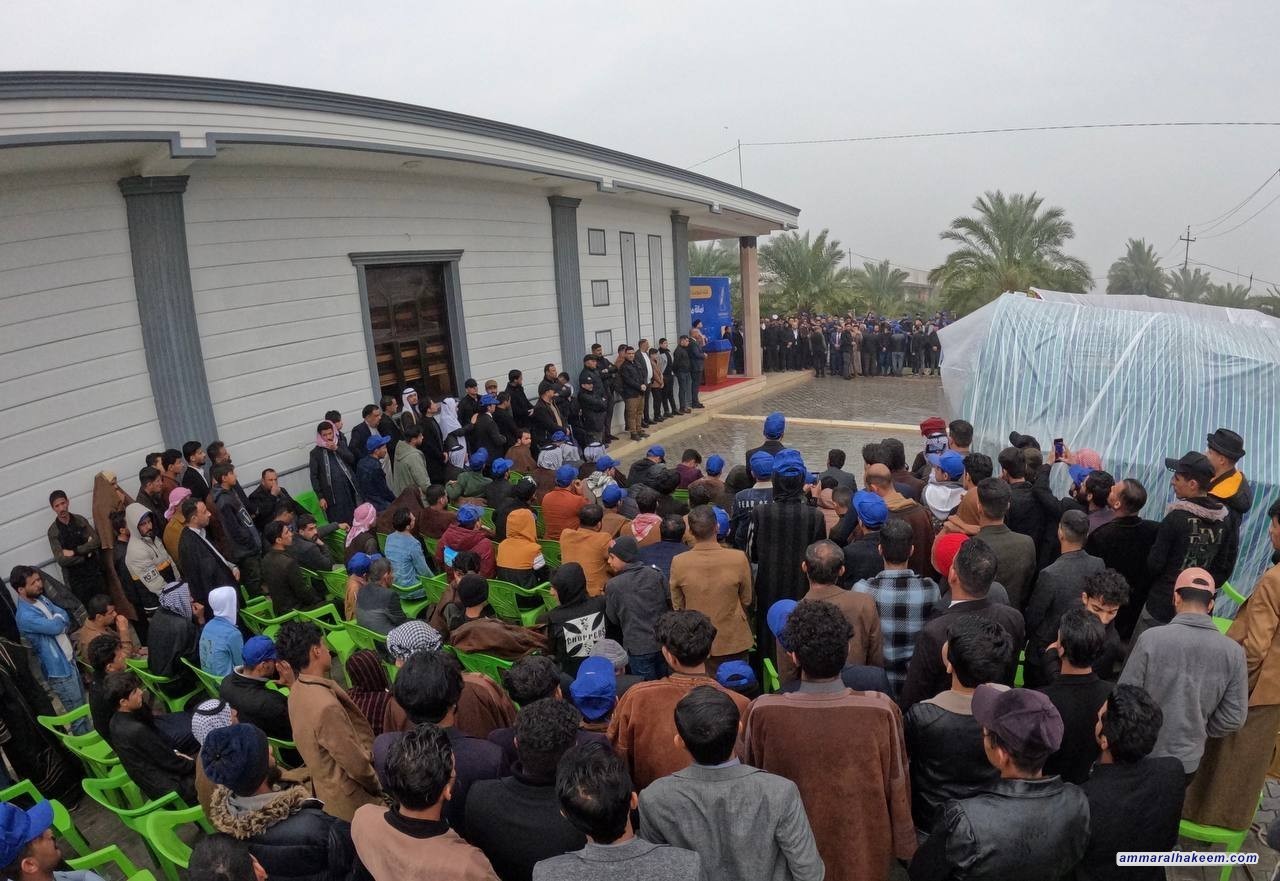 السيد الحكيم يدعو لمواجهة المشاريع الدخيلة الساعية للنيل من التجربة العراقية