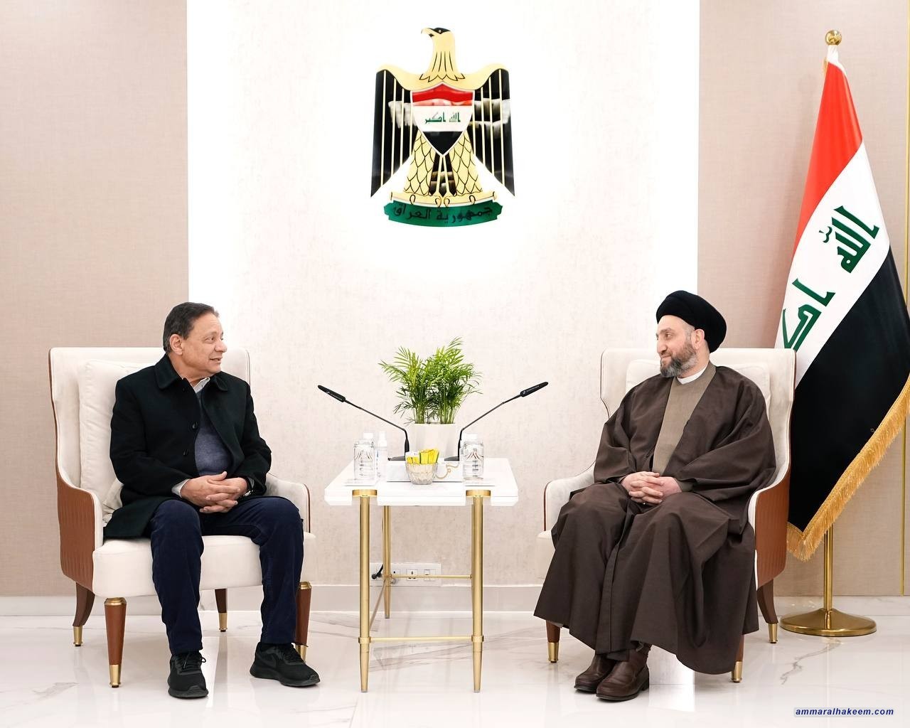 السيد الحكيم للوفد الاعلامي المصري .. صورة العراق في الاعلام تختلف عن الواقع وهناك نضج سياسي على مستوى القوى والمؤسسات