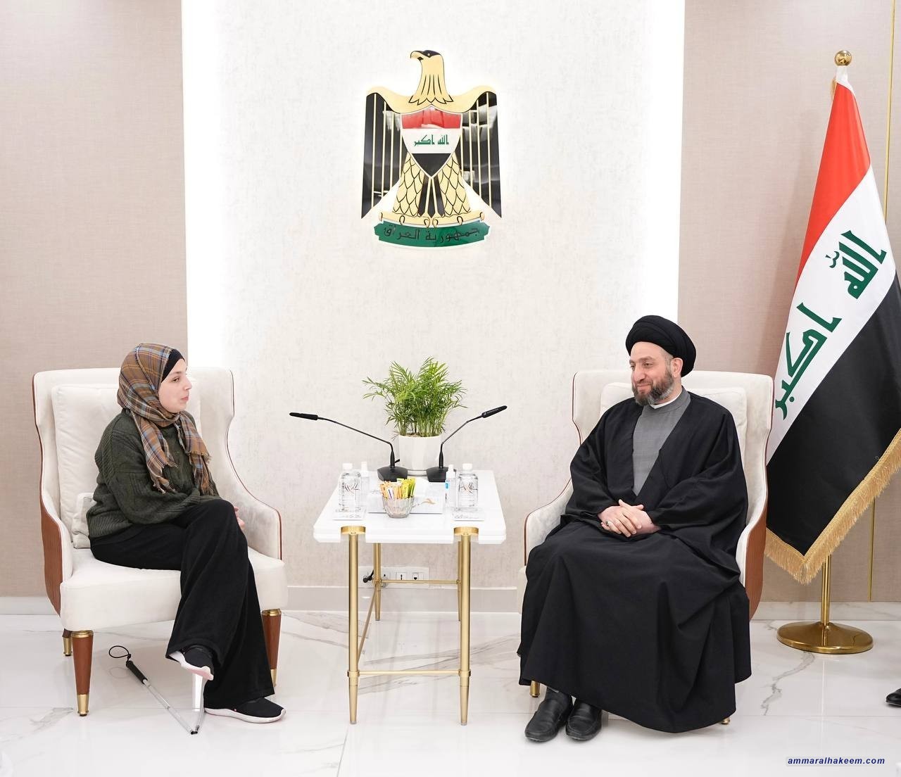 Sayyid Al-Hakeem meets United States Special Advisor on International Disability Rights