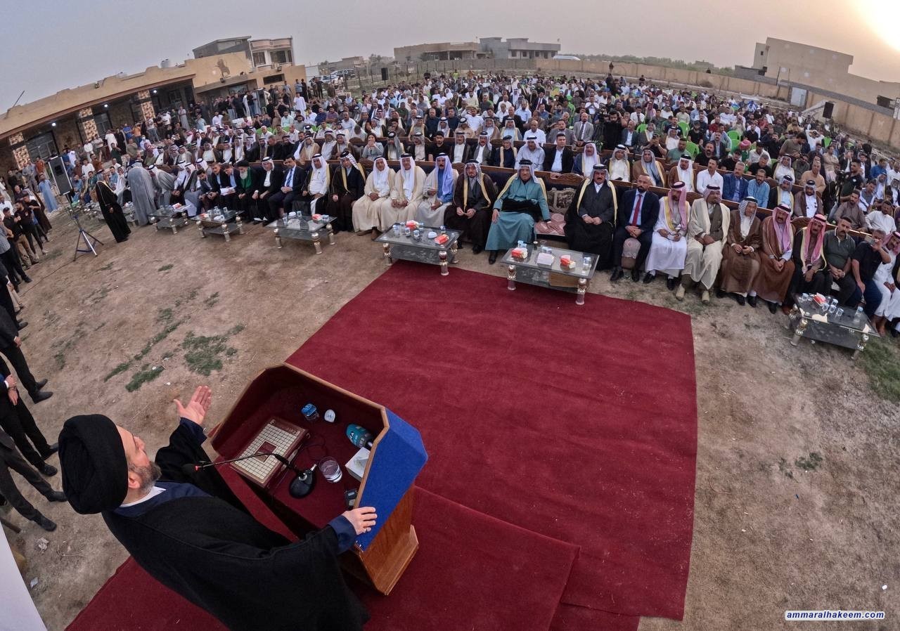 السيد الحكيم .. موقف المرجعية الدينية العليا يمثل امتدادا لمواقف مراجعنا العظام في دعم القضية الفلسطينية والانتصار لشعب فلسطين.