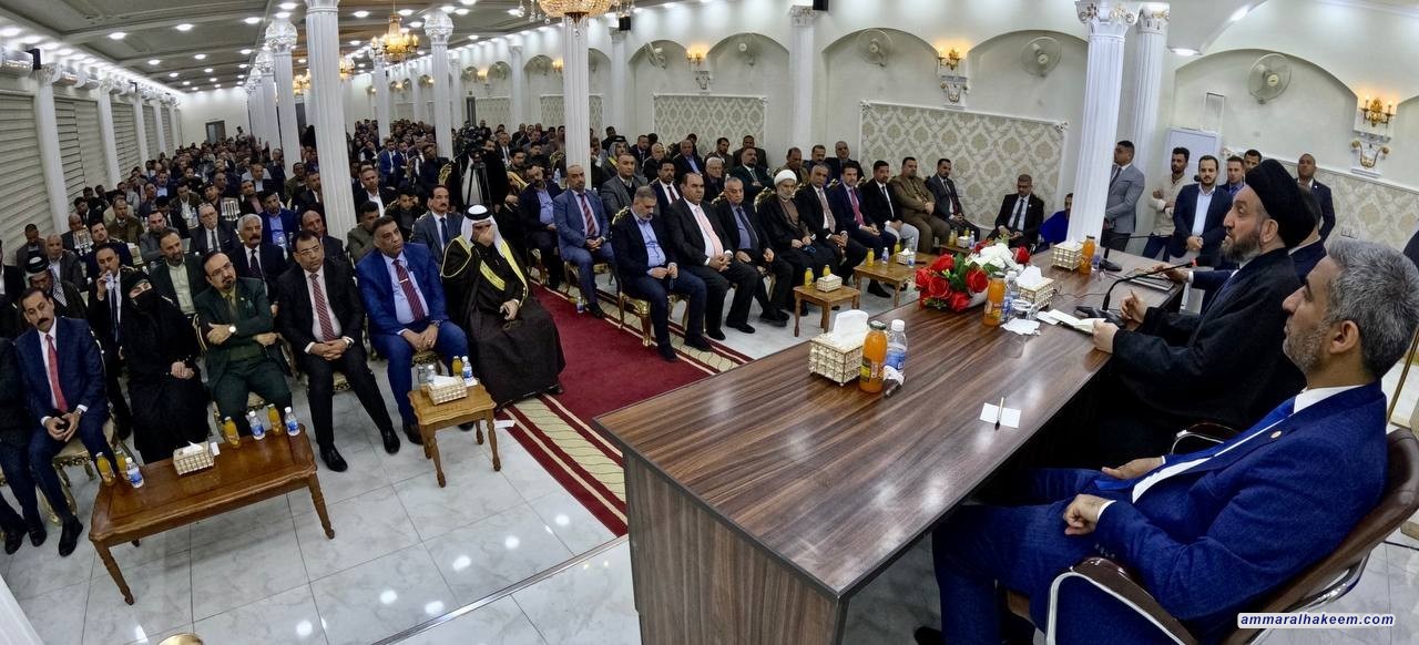 السيد الحكيم يدعو لتنويع مصادر الدخل العراقي وتفعيل القطاعات الانتاجية
