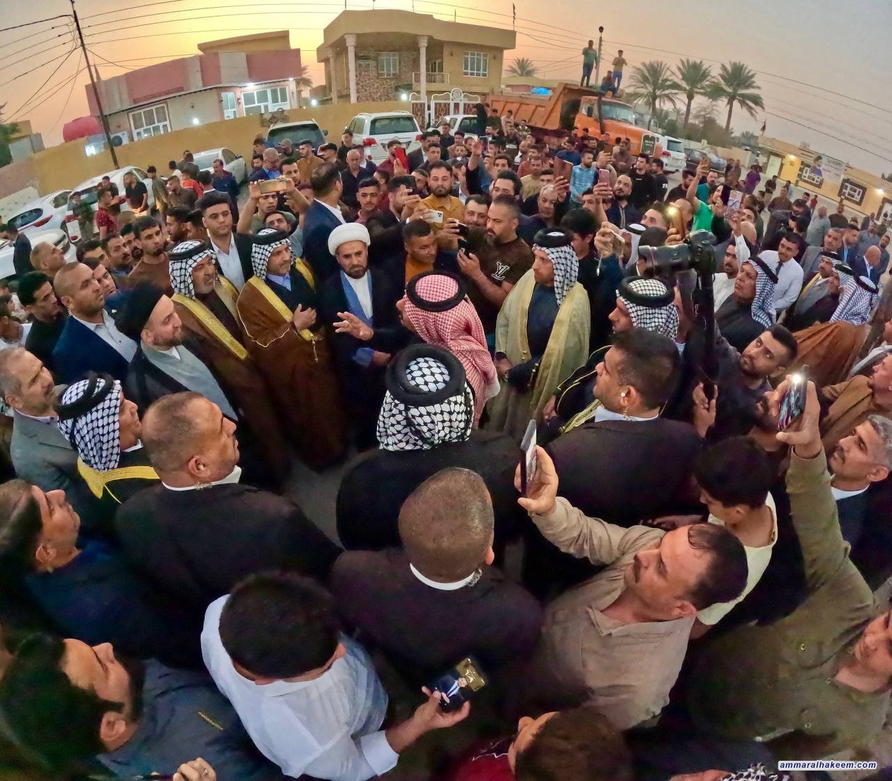 التقرير المصور لزيارة السيد الحكيم الى محافظة ديالى 2 - 3 /3 /2023