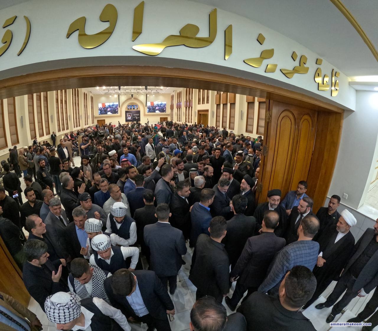 تقرير مصور .. مجلس الفاتحة المقام على روح الفقيد سماحة العلامة السيد صادق الحكيم