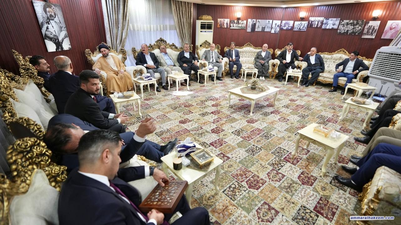 السيد الحكيم يلتقي الشيخ محمود الحفيد