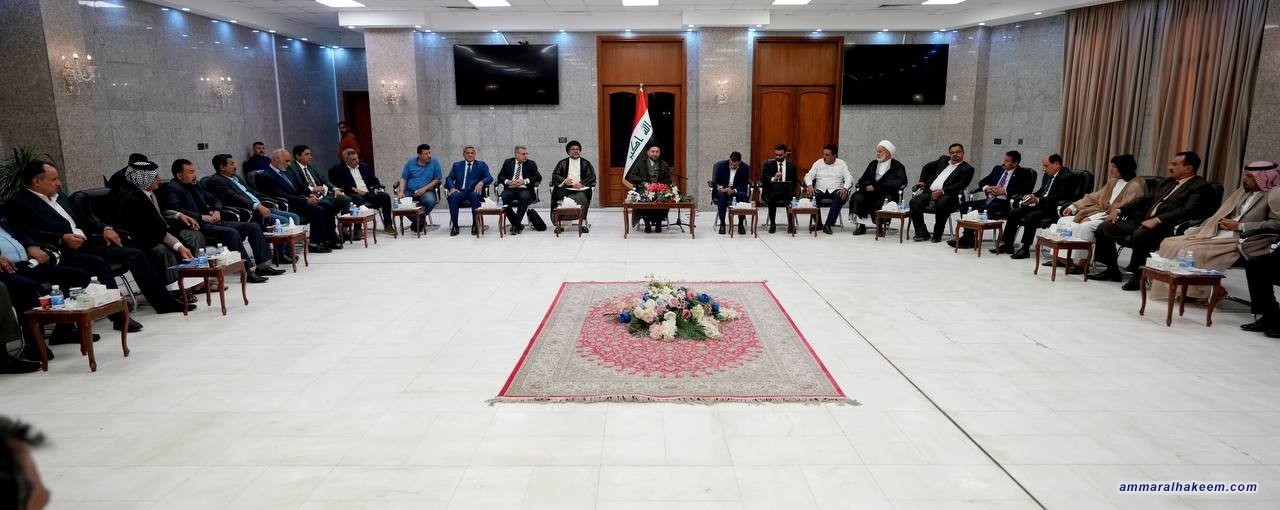 السيد الحكيم يدعو ابناء الحكمة الى التواصل مع الناس وشرح أهداف وتاريخ المشروع