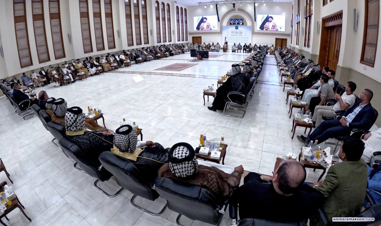 بسەماحەتی حەكیم .. ڕكابەری داهاتوو خزمەتگوزاری و ئابووری و ڕزگاركردنی ئابووری دەبێت بە ئەكتیڤ كردنی كەرتەكانی بەرهەم هێنانغداد لشيوخ ووجهاء العشائر العراقية