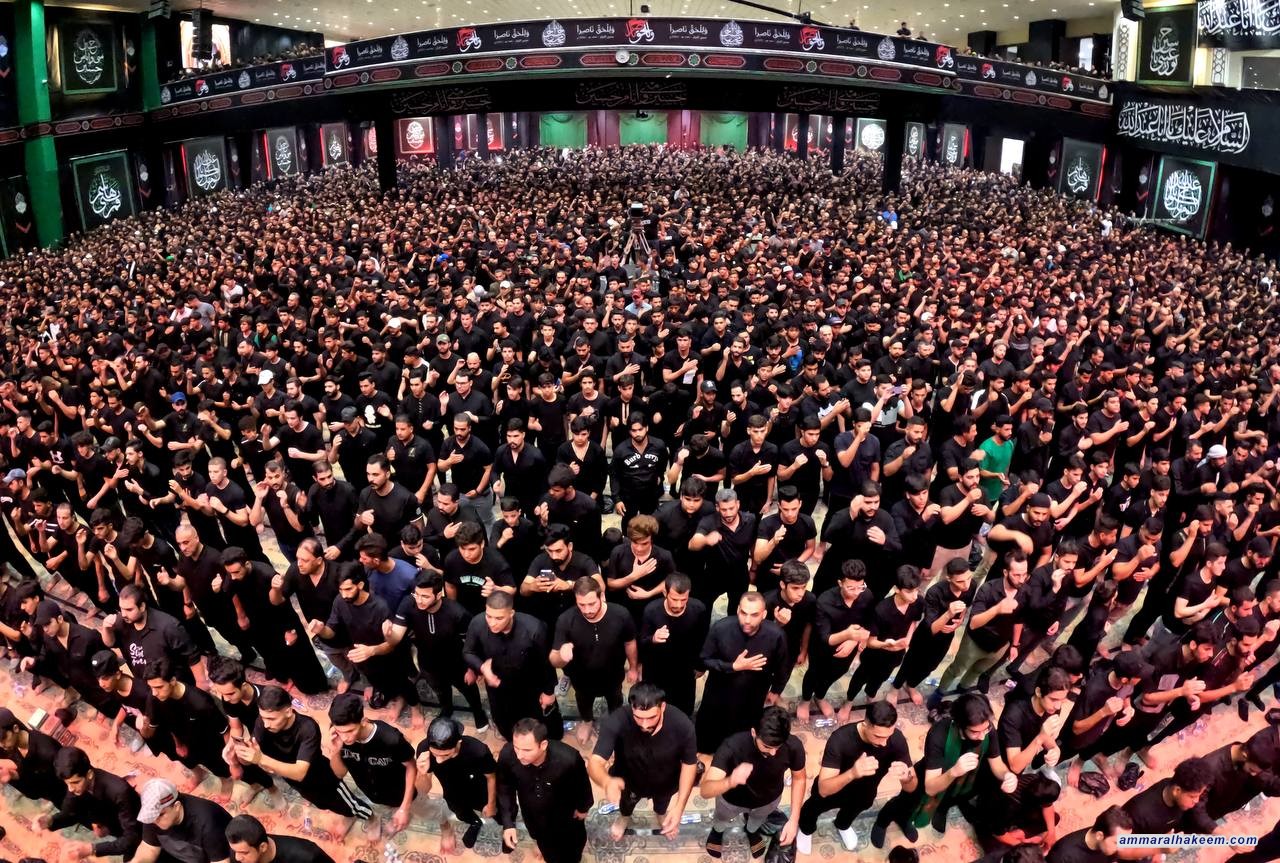 تقرير مصور .. الليلة الاولى للمجلس العاشورائي في مكتب السيد الحكيم 1445 هـ - 2023 م