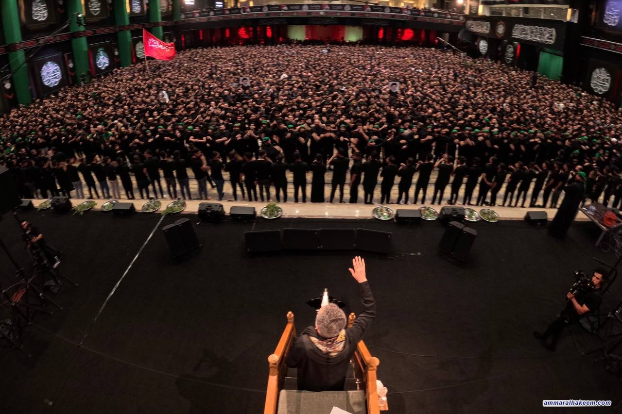 تقرير مصور .. الليلة الثامنة للمجلس العاشورائي في مكتب السيد الحكيم 1445 هـ - 2023 م