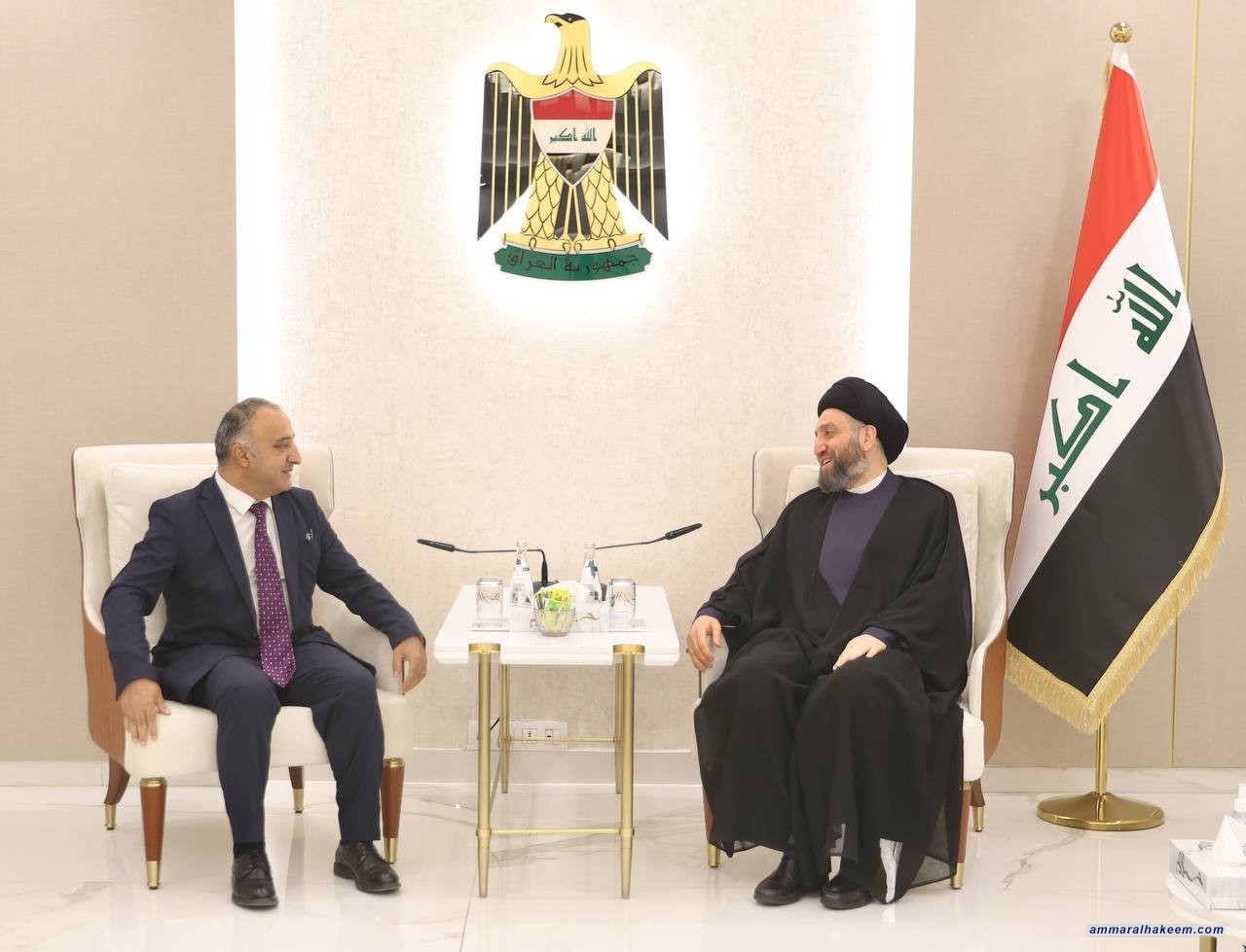 Sayyid Al-Hakeem receives Assyrian Movement’s Delegation, discusses Iraqi Christians reality