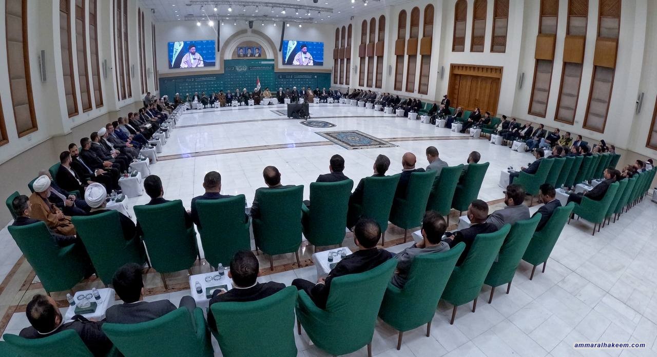 سەماحەتی حەكیم كارەكانی كۆنگرەی ئاسۆیەكانی داهاتووی یاوەرانی ئەهلی بەیت لە جیهان دەكاتەوە و ستایشی ئامادەبوونی فیكری و زانستیان دەكات