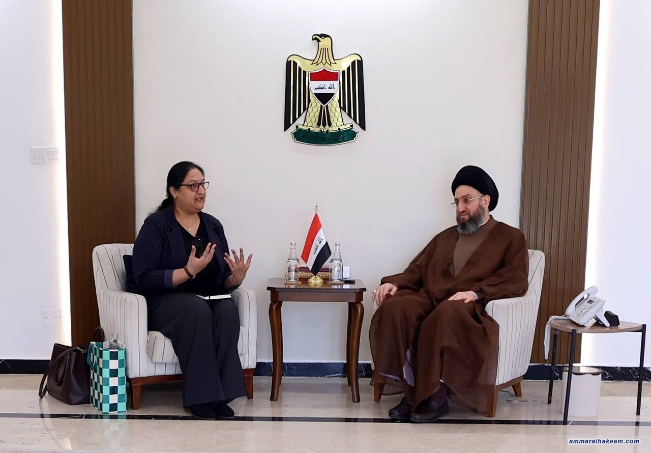 سەماحەتی حەكیم جەخت لەسەر هۆشیاركردنی دەزگا ئەمنییەكان و خەڵكی بە مافە شارستانییەكان لەكاتی شەڕ و ئاشتی دەكات