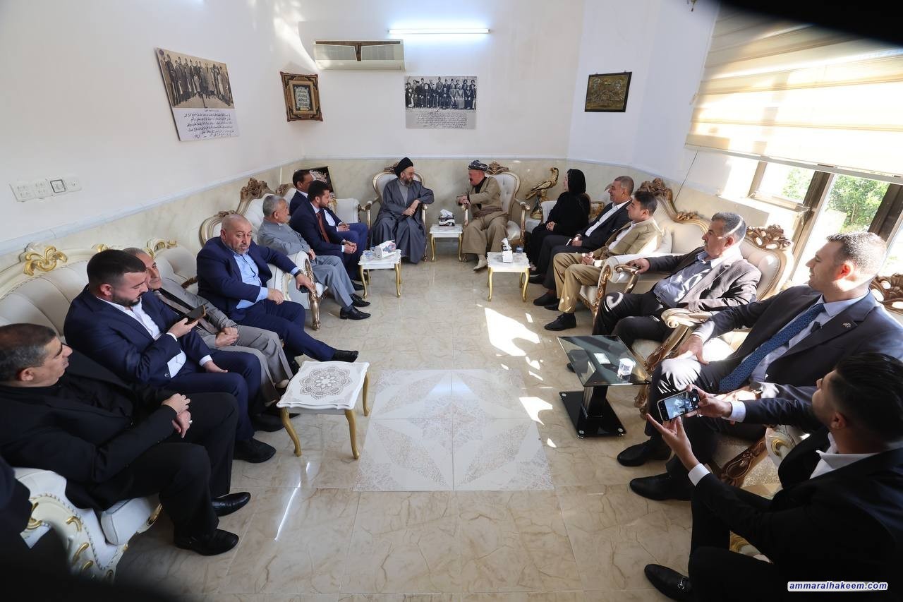 السيد الحكيم يشدد على ادامة التواصل بين جميع المكونات على المستوى الاجتماعي