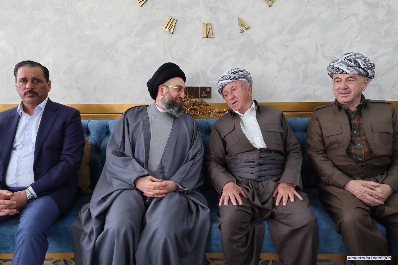 السيد الحكيم يؤكد اهمية تعريف الاجيال بالمحطات التاريخية التي جمعت العرب والكرد