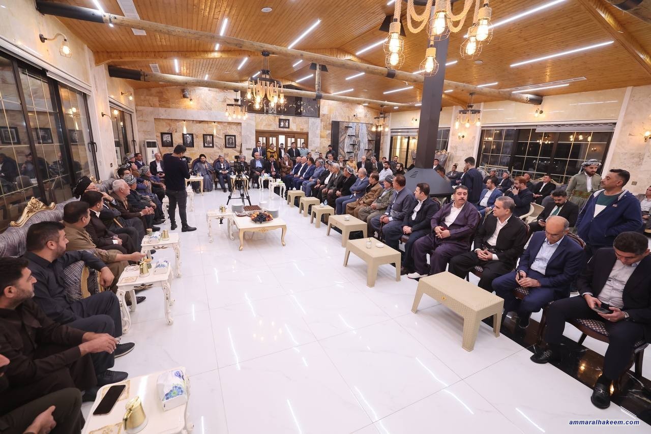 السيد الحكيم .. زيارتنا لكردستان تأتي تعبيرا عن قوة الاخوة العربية الكردية