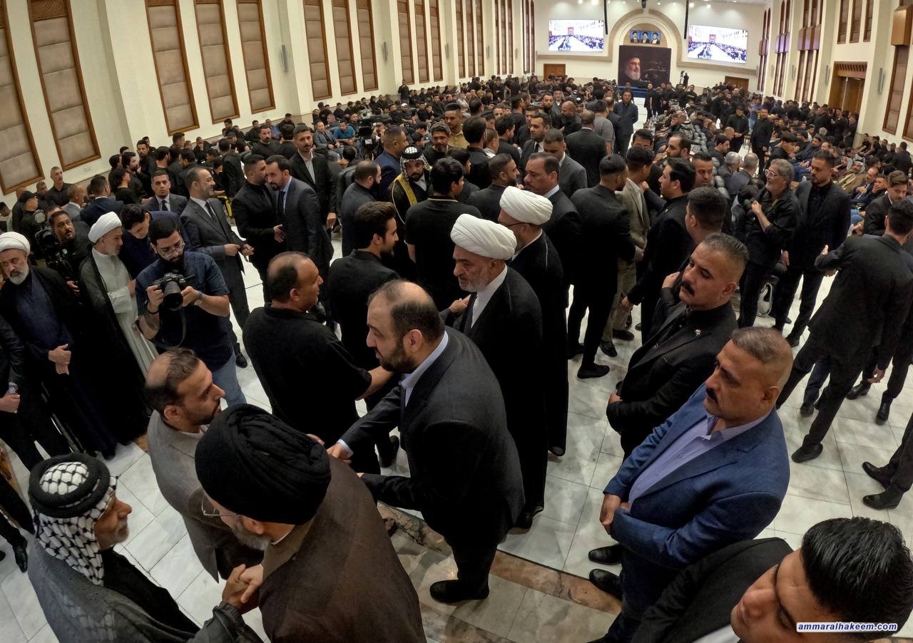 تقرير مصور .. مجلس الفاتحة المقام على روح الشهيد السعيد سماحة السيد حسن نصر الله ( رحمه الله ) .
