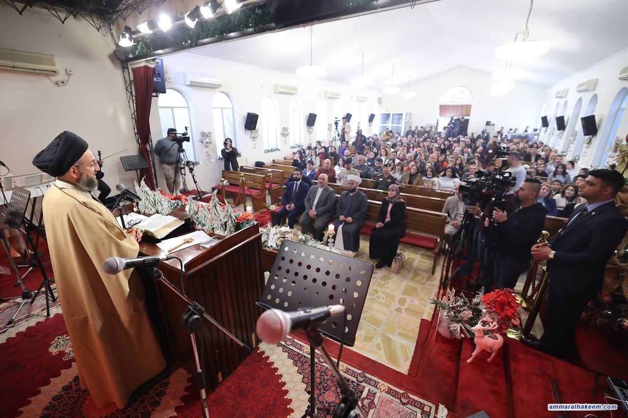 السيد الحكيم .. العراق يعيش اليوم حالة تنموية كبيرة