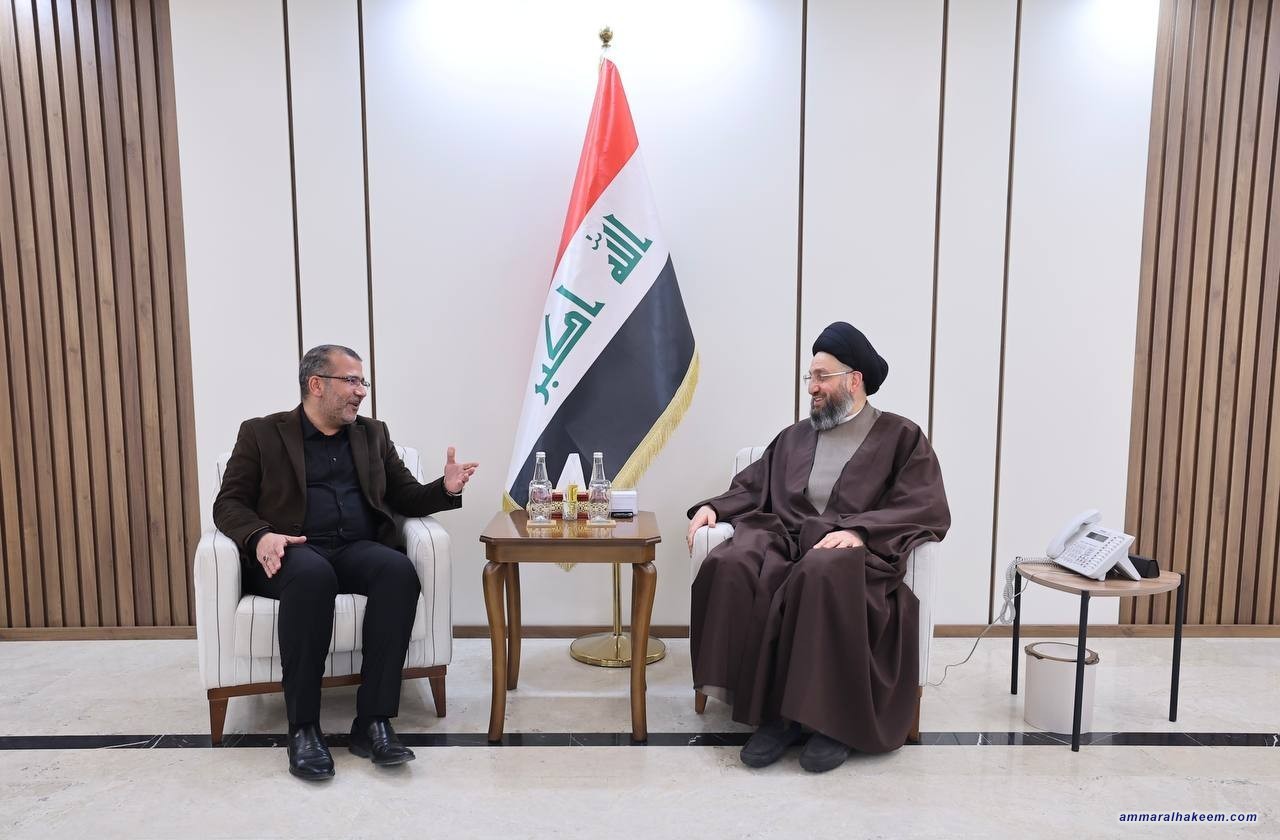 السيد الحكيم يلتقي محافظ المثنى ويؤكد على تعزيز الخدمات والتنمية الاقتصادية