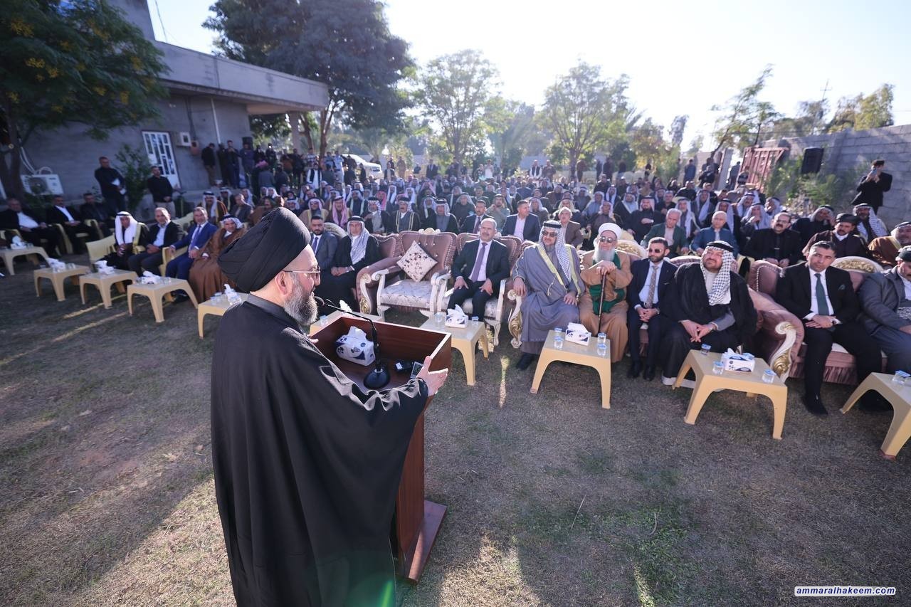 السيد الحكيم .. التحديات التي واجهها العراق باتت من الماضي والاولوية الان اولوية خدمات