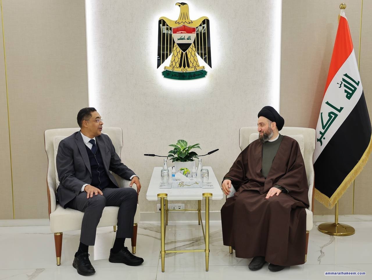 السيد الحكيم: انهاء الحرب على غزة كفيل بإعادة الاستقرار للمنطقة وتجنيبها مزيدا من التصعيد