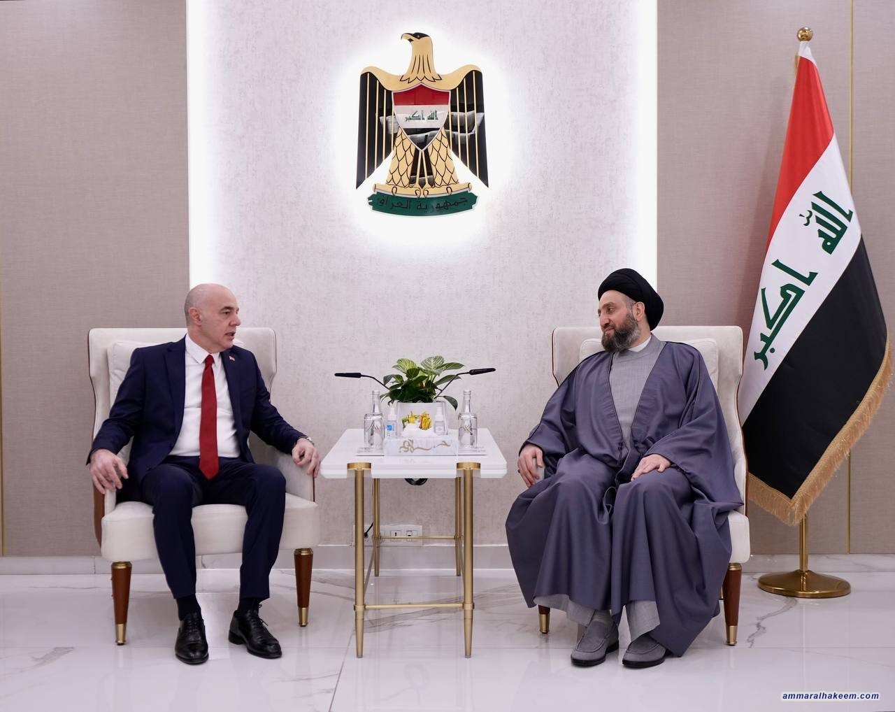 السيد الحكيم.. طريق التنمية الوعاء الامثل لبناء المصالح بين العراق وتركيا