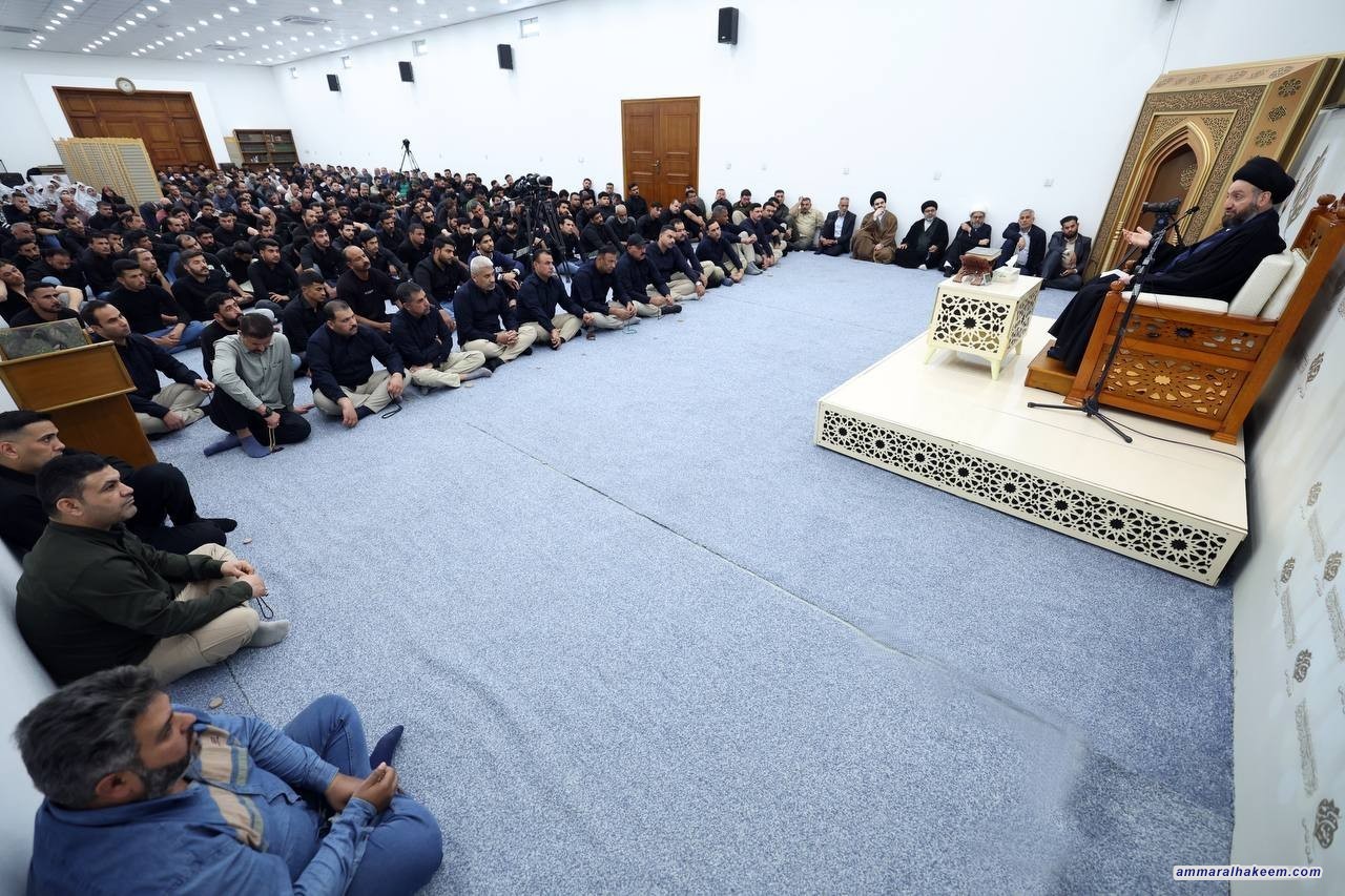 السيد الحكيم .. يجب ان لا تكون البطن وعاءً للحرام قليله او كثيره