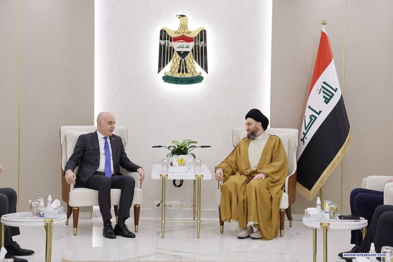 السيد الحكيم.. طريق التنمية طريق حيوي في مسار التجارة الدولية وتركيا شريك اساس فيه