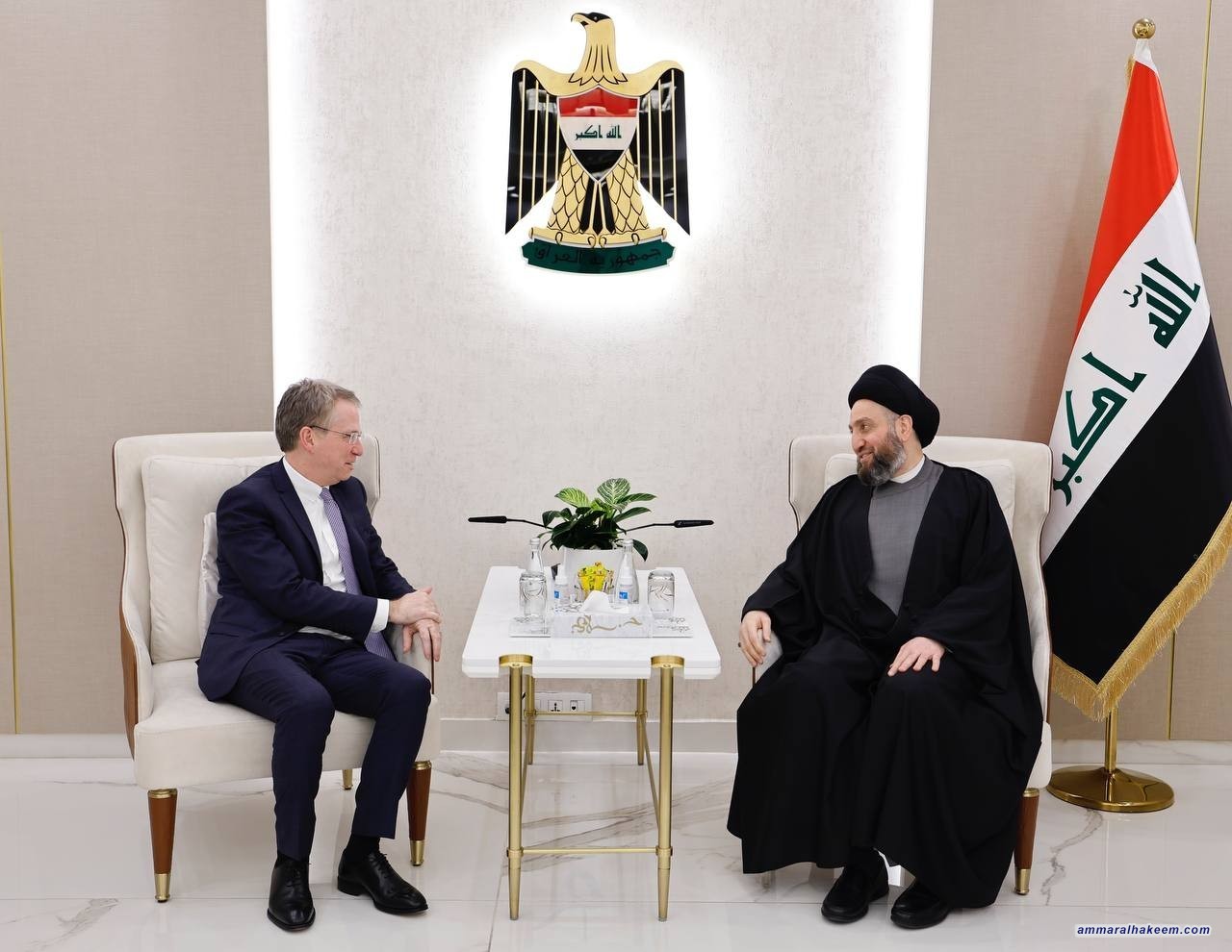 Sayyid Al-Hakeem to French Ambassador: region, world need Iraq’s stability, proven facts