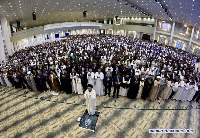 نص خطبة السيد الحكيم السياسية في عيد الفطر المبارك ١٤٤٥ هـ - ٢٠٢٤ م