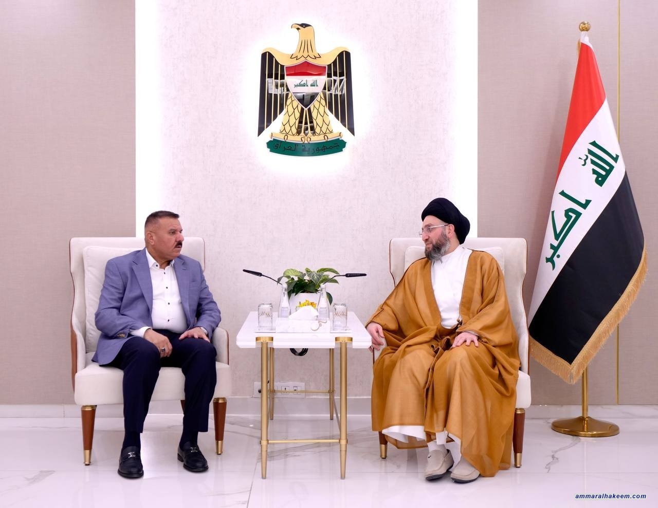 السيد الحكيم يدعو لضربات استباقية وجهد استخباري لمكافحة المخدرات