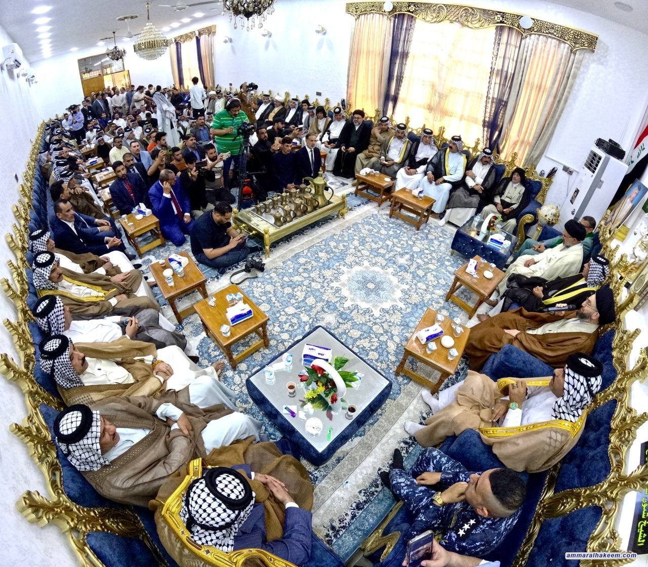 Sayyid Al-Hakeem: Tribal conflicts paint a picture of instability in our provinces, and we call for keeping guns aimed against terrorism