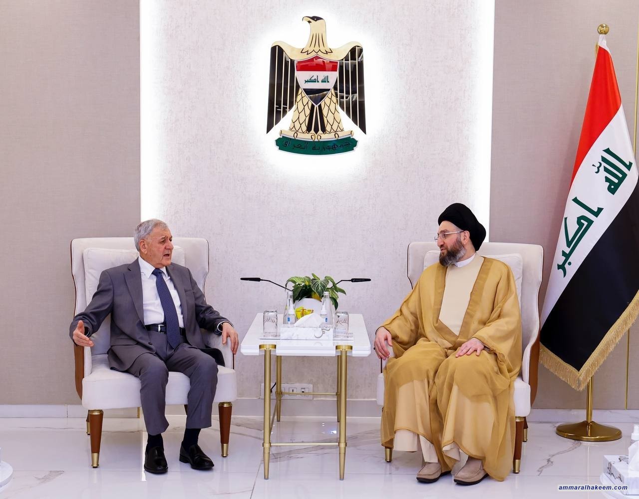 سەماحەتی حەكیم .. بۆ گۆڕینی سەقامگیری ئێستا بۆ هەمیشەیی پێویستە بەرژەوەندی عێراق پێشەنگی هەموو شتێك بێت