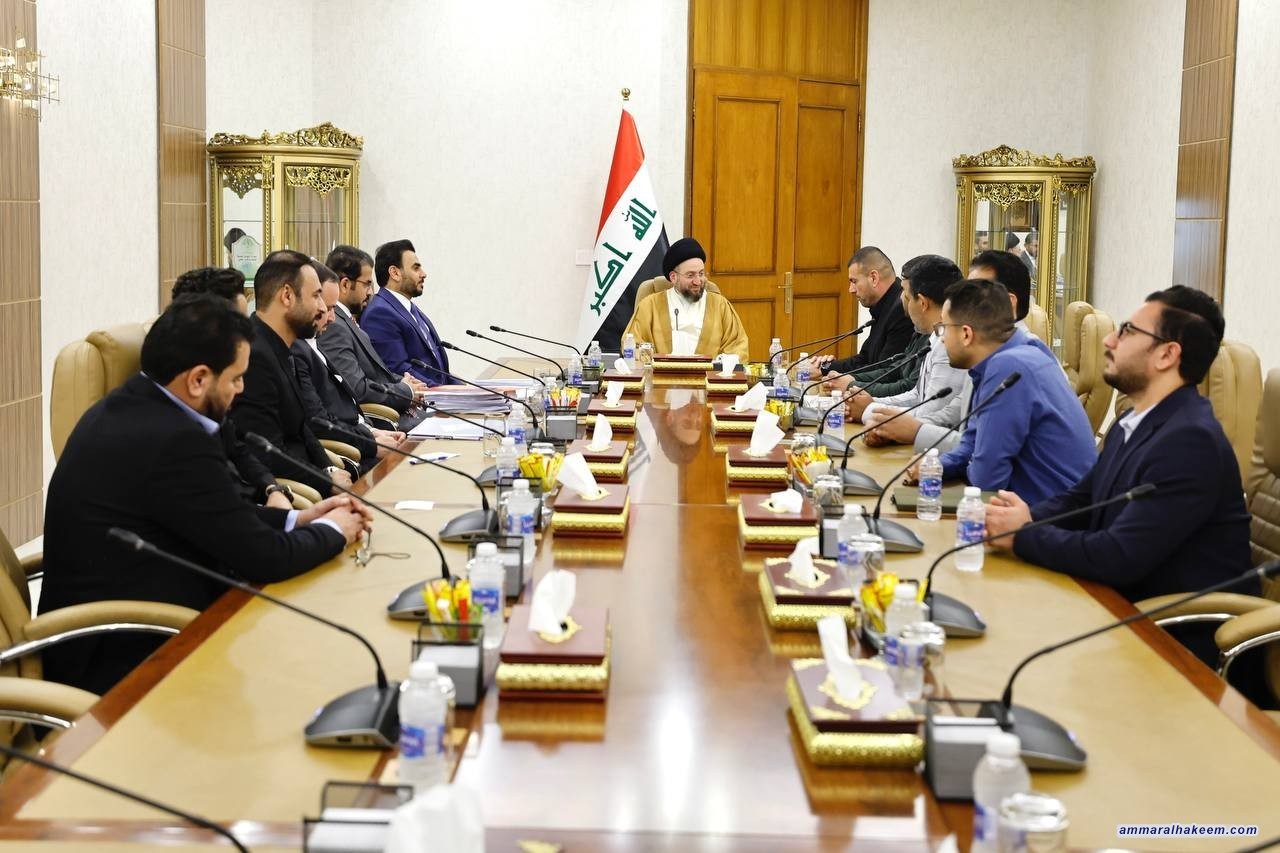 السيد الحكيم يلتقي وفد الحراك الشعبي في شمال البصرة