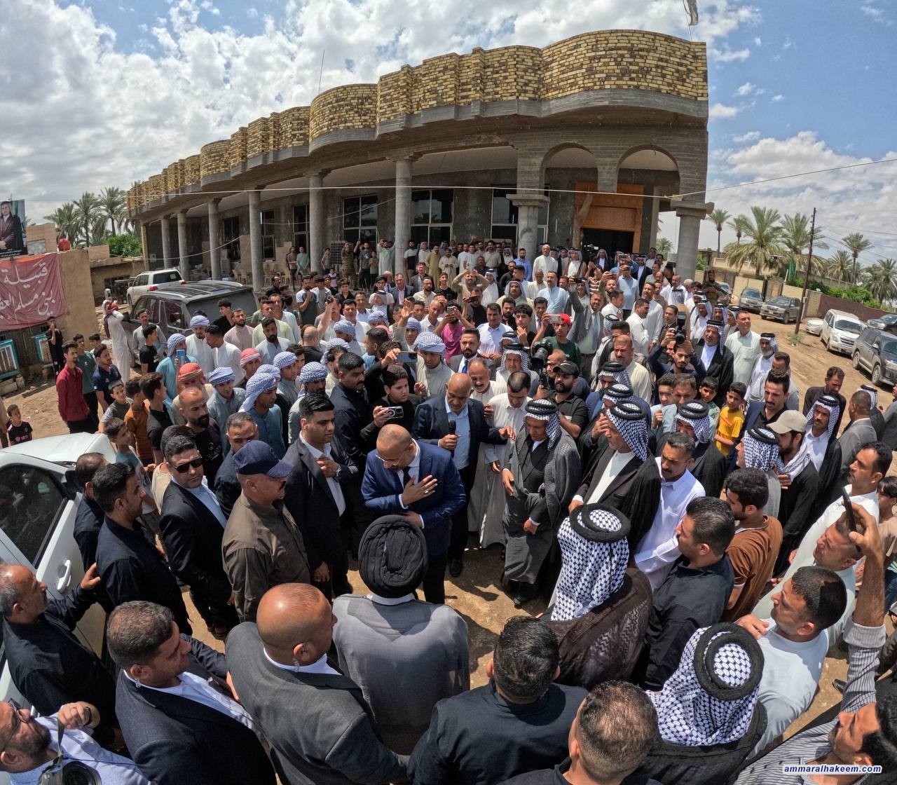 السيد الحكيم .. بابل تحتاج جهدا مضاعفا لتواكب عملية التنمية في باقي المحافظات