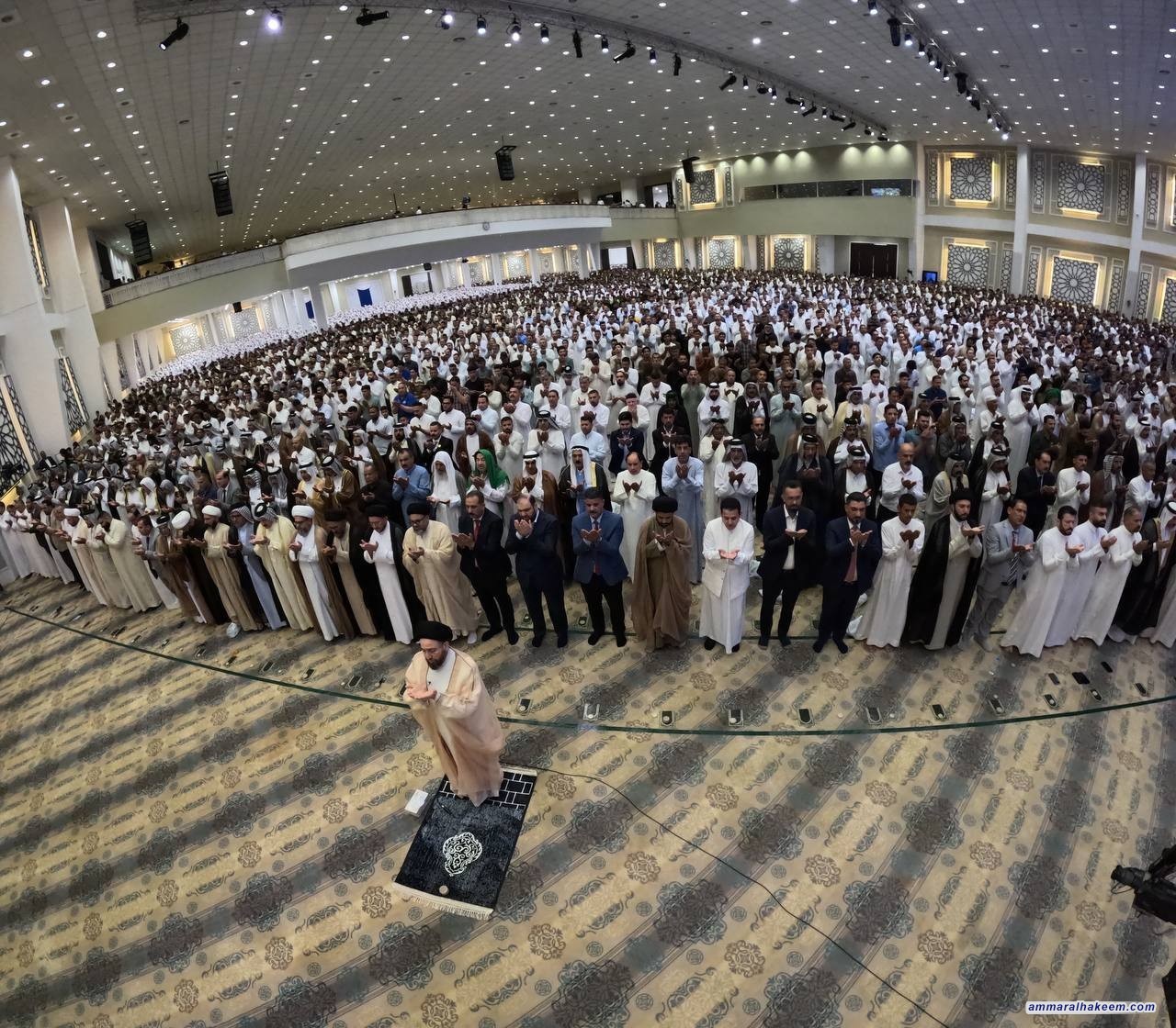 الخطبة السياسية لصلاة عيد الأضحى المبارك بإمامة سماحة السيد الحكيم  1445 هـ - 2024 م
