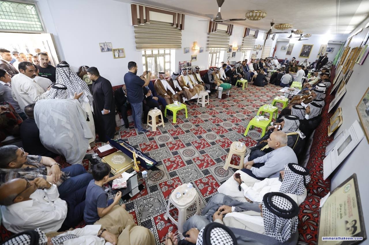 السيد الحكيم يشيد بحالة الإعمار والتنمية التي تشهدها محافظة كربلاء المقدسة