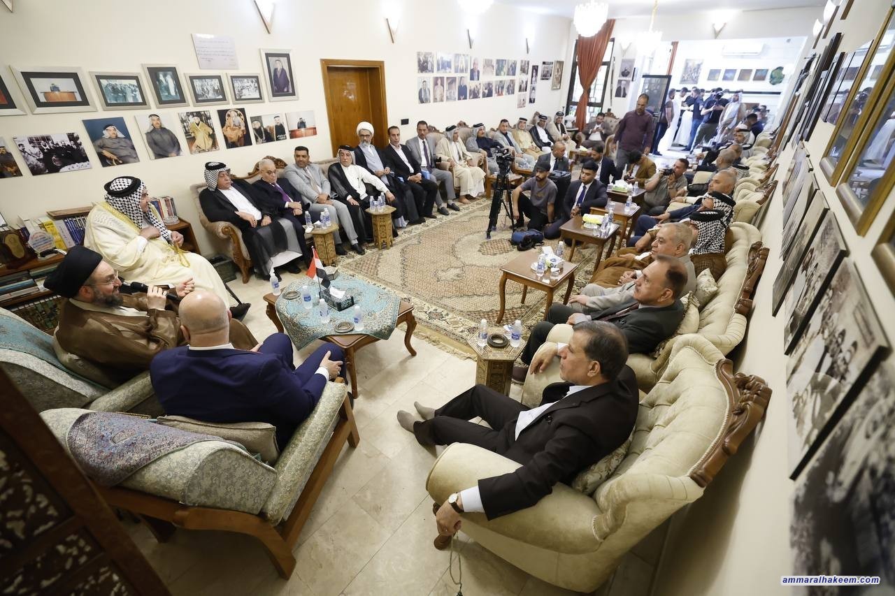 السيد الحكيم.. ائتلاف إدارة الدولة تطور مهم في النظام السياسي العراقي وهو ائتلاف وطني يضم الجميع