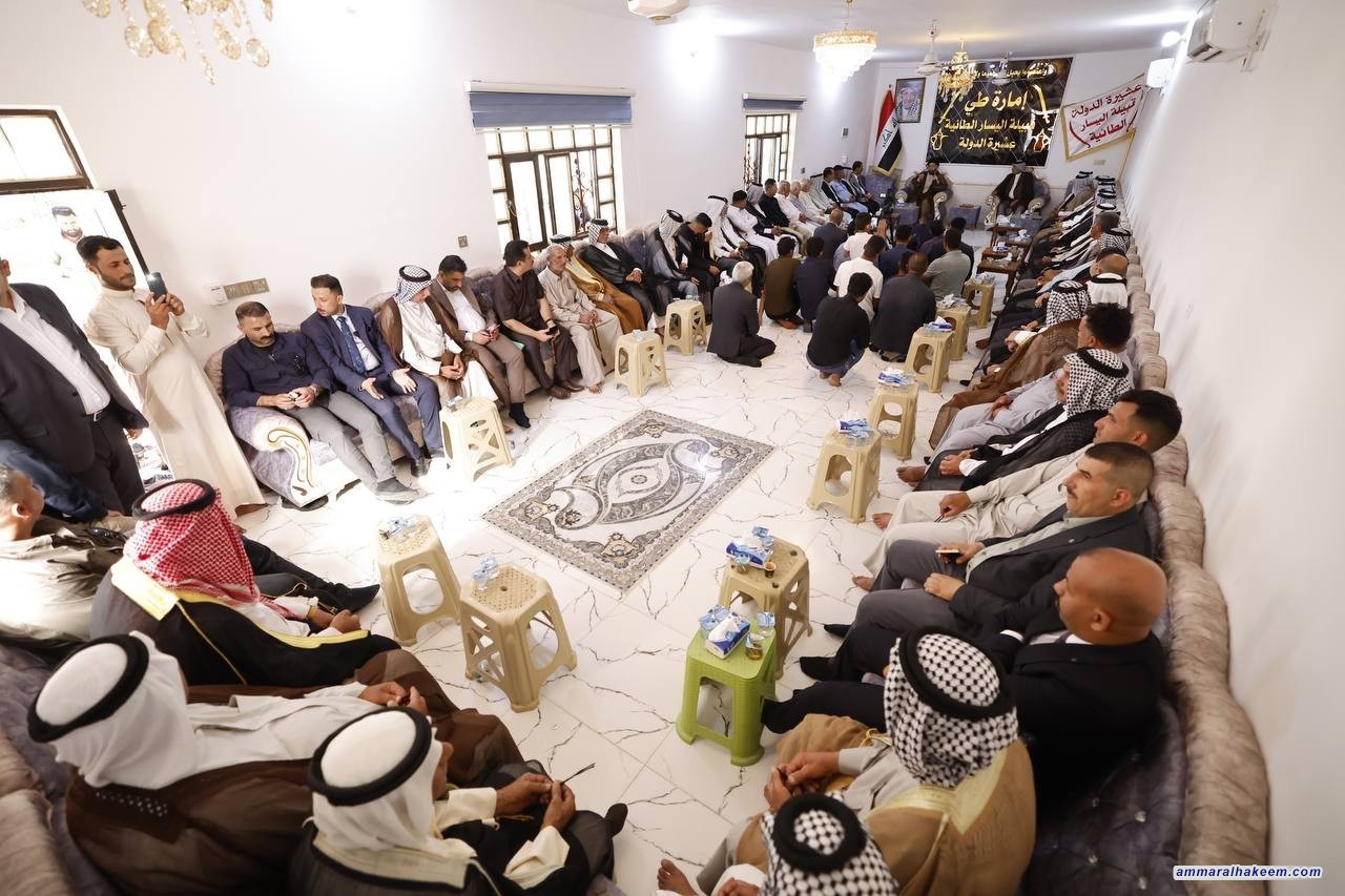 سەماحەتی حەكیم .. عێراق لەسەر ڕێگای راست دەڕوات و لە ڕكابەری خزمەتگوزاری و ئاوەدان كردنەوە سەركەوتوو دەبێت هەر وەكو لە ڕكابەرییەكانی پێشوو سەركەوتوو بوو