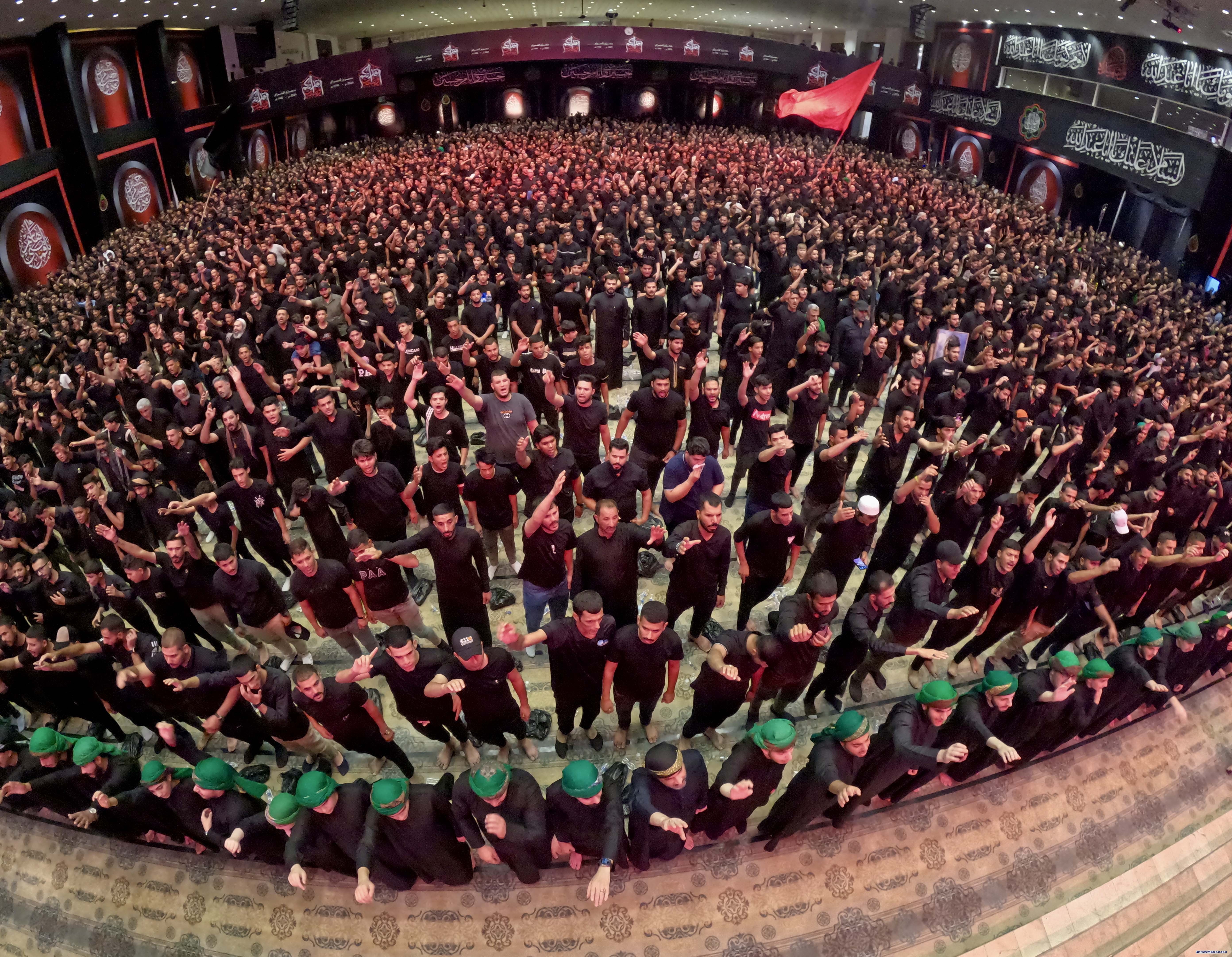 تقرير مصور .. الليلة السادسة من شهر محرم الحرام - العزاء المركزي للسيد الحكيم 1446 هـ - 2024م