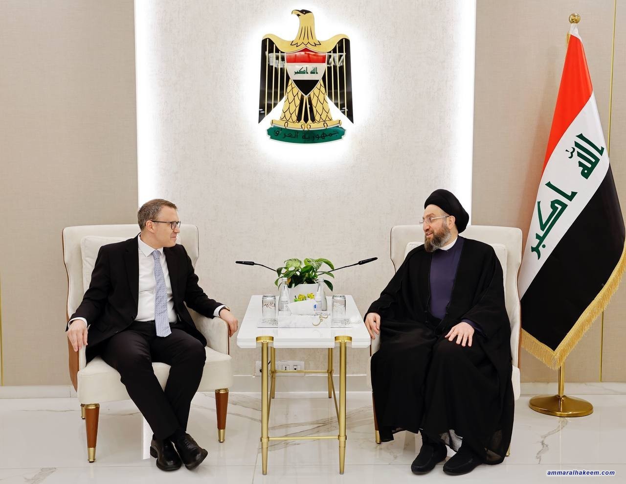 سەماحەتی حەكیم بۆ باڵیۆزی توركی ..جیدیەتەكی ڕوون لە لایەن حكوومەت هەیە بۆ ئەوەی ڕێگای گەشەپێدان جێبەجێبكرێت