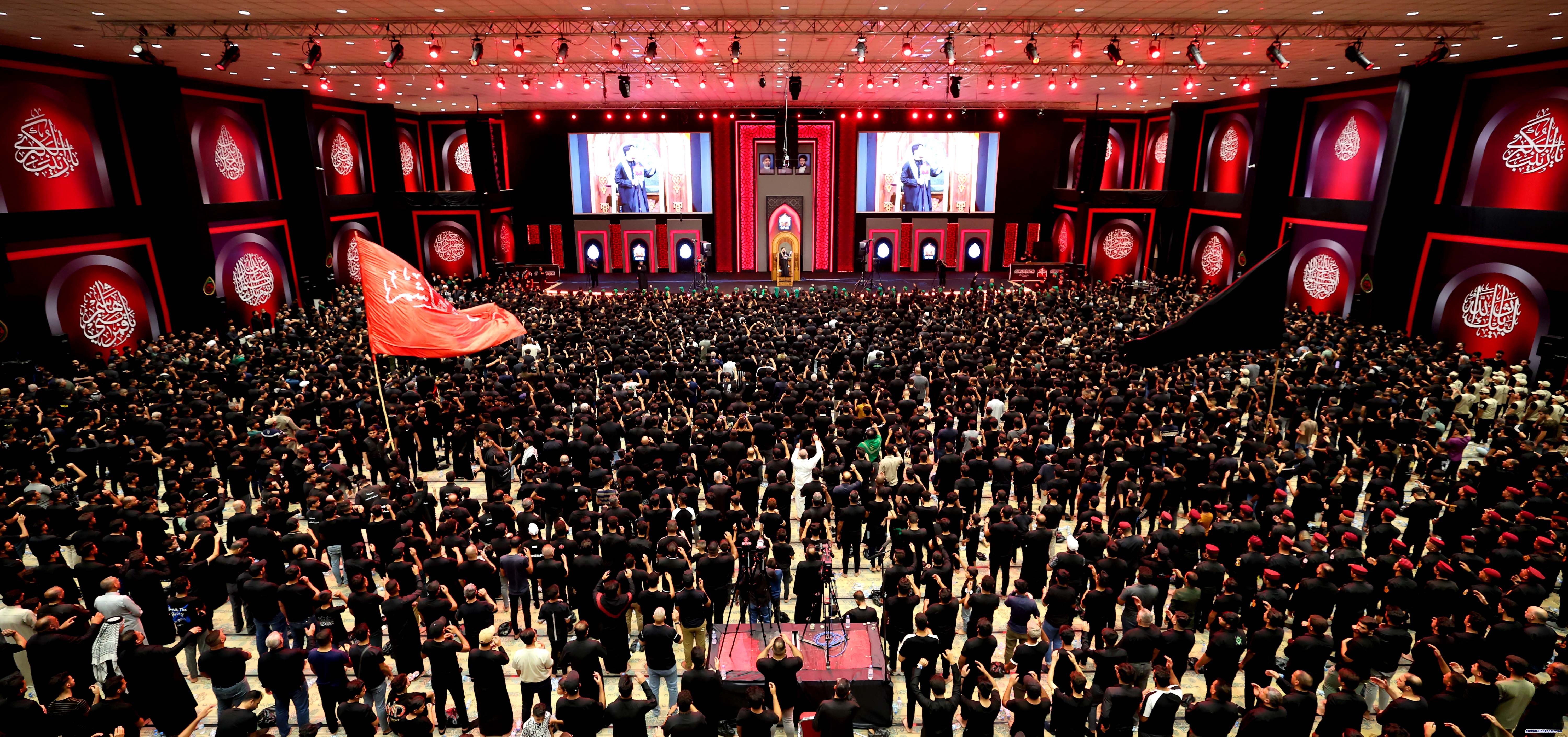 تقرير مصور .. الليلة الثانية من شهر محرم الحرام - العزاء المركزي للسيد الحكيم 1446 هـ - 2024م