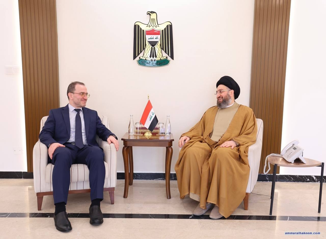 Sayyid Al-Hakeem Discusses Iraq, regional Political Developments with Russian Ambassador