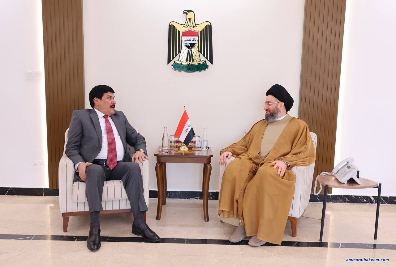 السيد الحكيم يستقبل السفير السوري في العراق