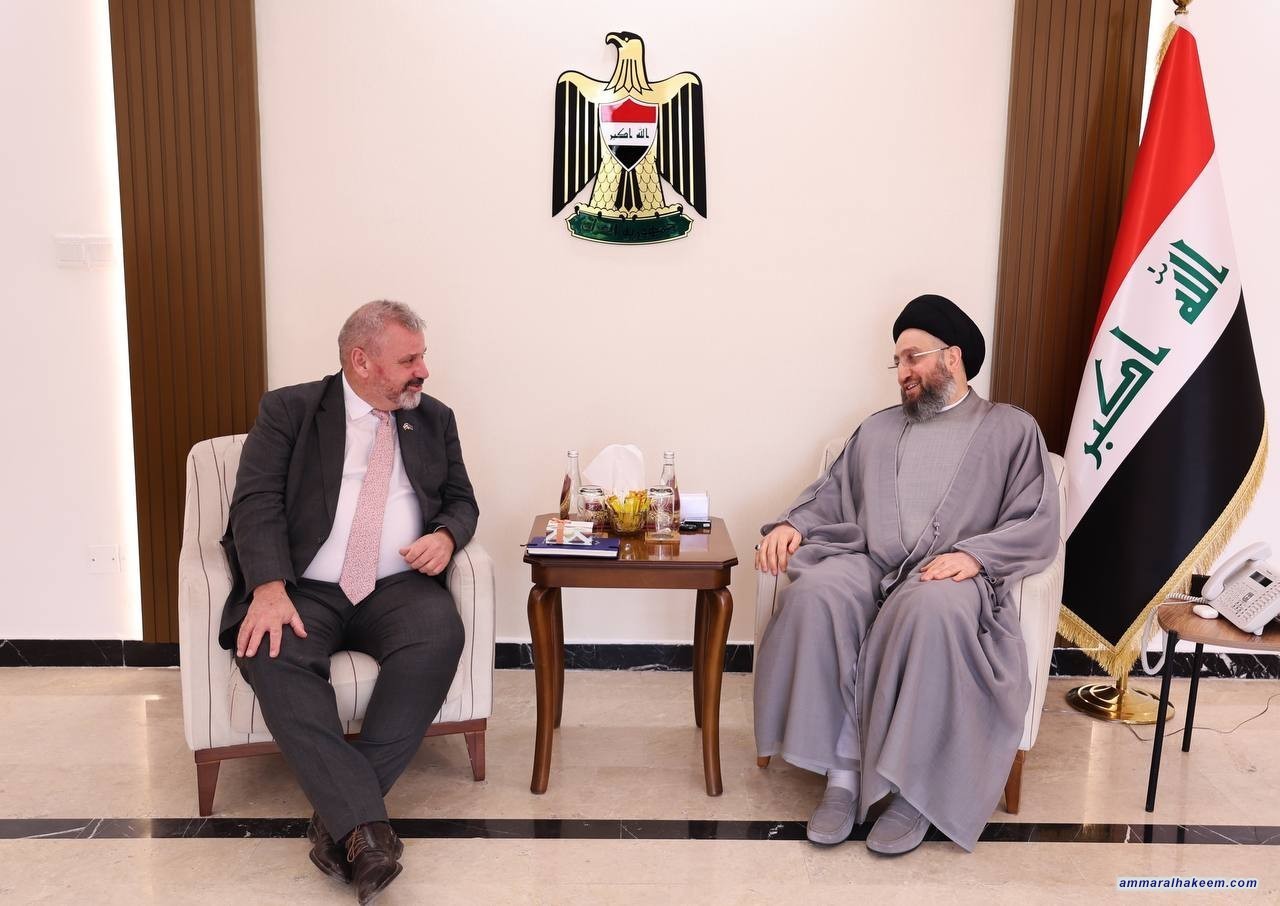 Sayyid Al-Hakeem Affirms EU for Iraq, Calls to Enhance Bilateral Ties to Serve Both