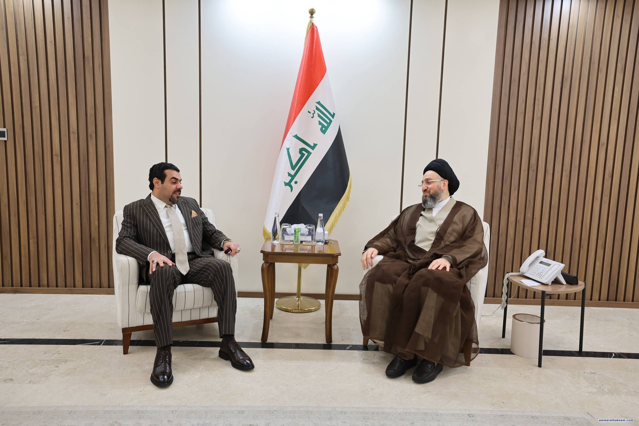 Sayyid Al-Hakeem Meets Haider Al-Yasiri:Calls for Fair Competition, Informed Participation to Strengthen Trust